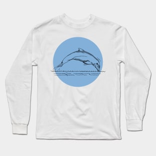 Cute Dolphin Long Sleeve T-Shirt